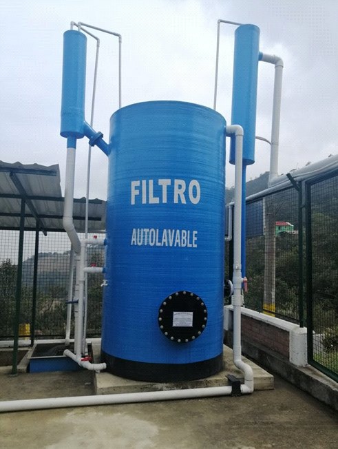 Filtro autolavable